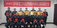 秦护卫2018年度总结表彰暨2019年队伍整训动员大会 秦护卫2018年度总结表彰暨2019年队伍整训动员大会